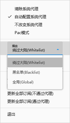 v2rayN路由模式 v2rayN路由模式